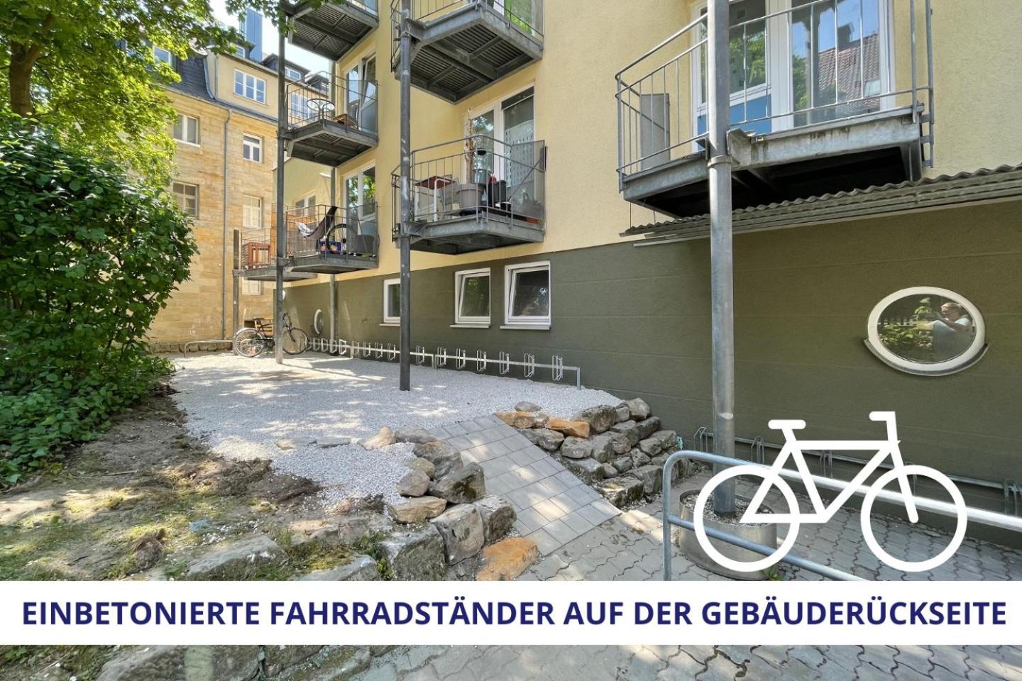 Apt Wahnfried No2 - Sehr Zentrales, Ruhiges Cityapartment Mit Balkon, Kuche, Duschbad & Parkplatz Bayreuth Eksteriør billede